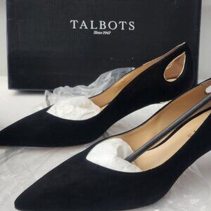 Talbots Black Cutout, Erica Style 6M Brand New
